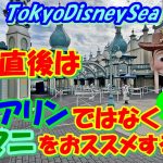 【東京ディズニーシー】意外？朝一番の開園直後はソアリンではなく『トイマニをおススメする理由』8時開園前の様子もご紹介♪