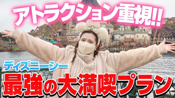 【ディズニーシー】今何個アトラクションに乗れるのか本気で試してみた